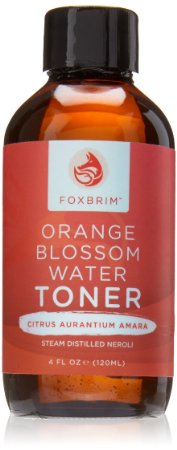 Orange Blossom Water Toner - 100 All-Natural Face Toner - Beautiful Floral Water - To Tone and Refresh Skin - Balance pH and Skin Moisture - Alcohol Free - Imported from Morocco - Renowned Neroli DistillateHydrosol - Perfect For A Complete Beauty Regimen - Amazing Guarantee