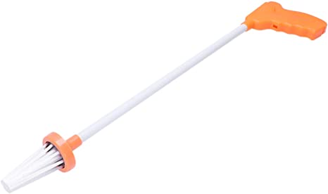 SODIAL My Critter Catcher Long-Handled Insect Grabber Catch Spiders and Insects(Orange)