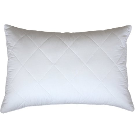 Snowman Bedding Standard/Queen Size Goose Feather Pillow 600TC Cotton Cover 20"x28"(35oz)