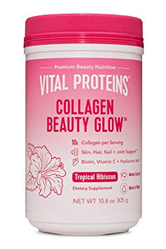 Vital Proteins Collagen Beauty Glow Tropical Hibiscus 10.8 oz 305g