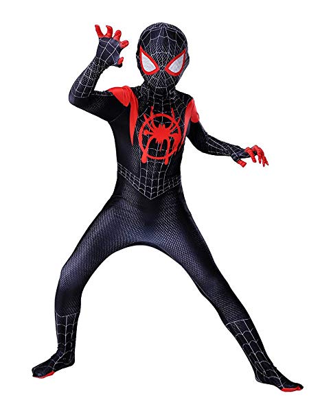 RELILOLI Spiderverse Miles Costume