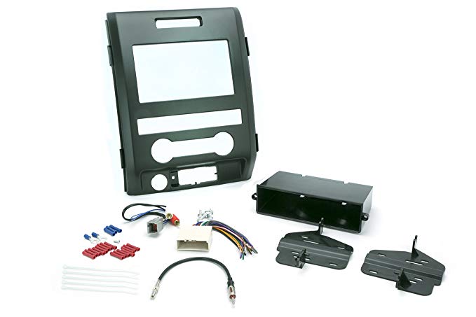 Install Centric ICFD7BN Ford 2009-12 F-150 XL (Base) Pickup Complete Installation Solution for Car Stereos