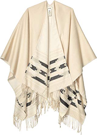 Amazon Brand - Goodthreads Women's Fringe Ruana Wrap