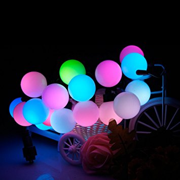 CroLED Christmas Decorations Outdoor/Indoor String Lights 5M 50 LED Fairy Lights Multi Color for Party Decorations, Xmas Tree, Wedding Decor, Garden, Patio, Home