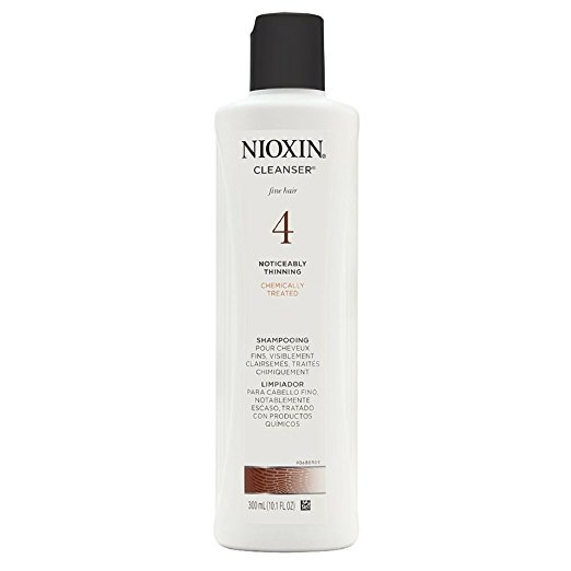 Nioxin #4 Cleanser, Noticeably Thinning, 10.1 oz (Pack of 4)