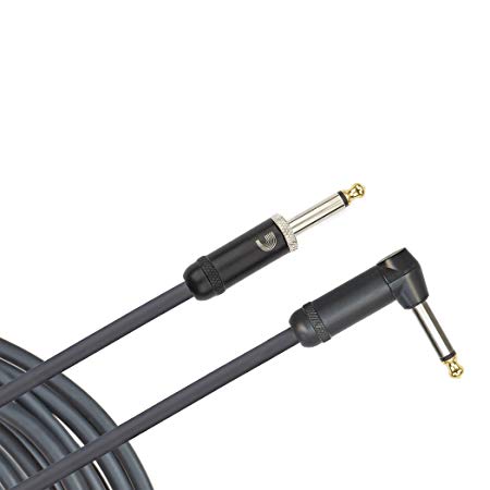 Planet Waves American Stage Instrument Cable, Right Angle, 20 feet