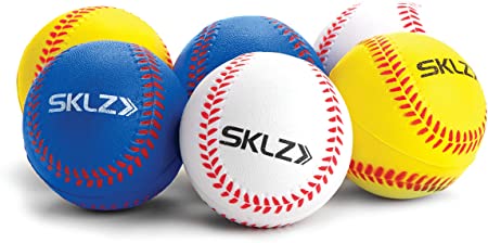 SKLZ Foam Training Baseballs, 6-Pack