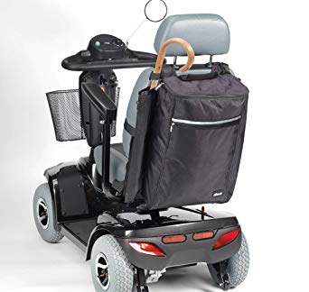 Drive Medical Crutch & Walking Stick Bag For Mobility Scooter (Black)