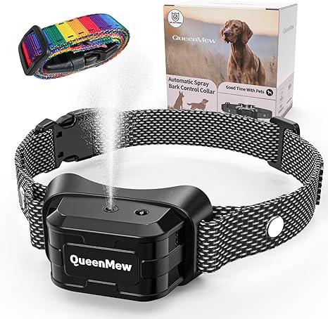 Citronella Bark Collar Citronella Dog Collar for Barking Automatic Citronella No Barking Collar Spray Bark Collar Anti Barking Collar Stop Dogs from Barking Collar for Small Large Medium Dog