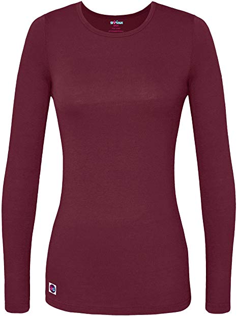 Sivvan Women’s Comfort Long Sleeve T-Shirt/Underscrub Tee