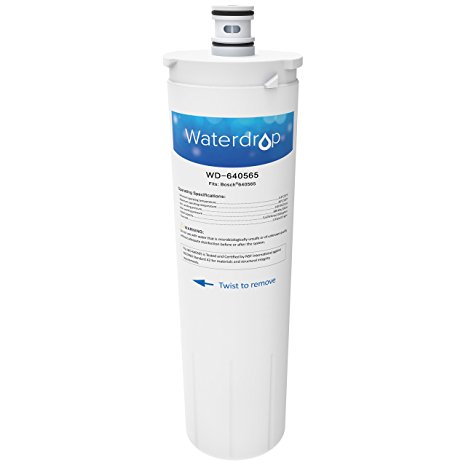 Waterdrop Refrigerator Water Filter Replacement for Bosch 640565, CS-52, 1 Pack