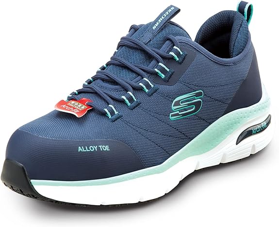 Skechers Work Arch Fit Sadie, Women's, Athletic Style, Alloy Toe, EH, MaxTrax Slip Resistant, Work Shoe