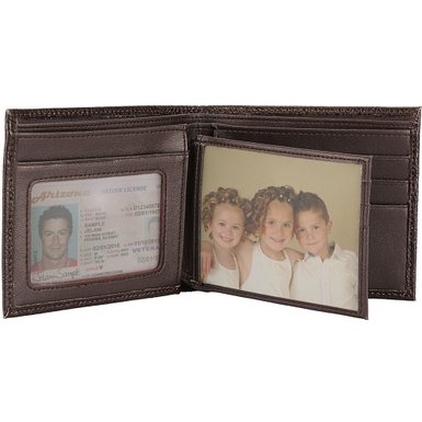 Wallet for Men's Extra Capacity 100% Leather