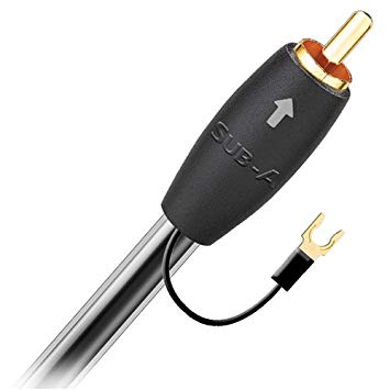 AudioQuest class A subwoofer cable - RCA plugs 2m (6.56') (Discontinued by Manufacturer)