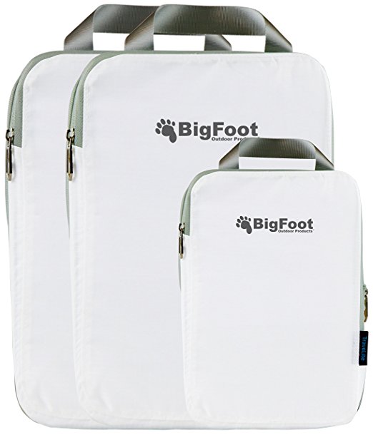 NEW Bigfoot Outdoor Products Packing Compression Cubes (3-Pack)