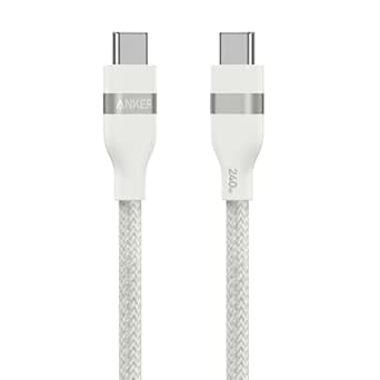 Anker Nano USB C Cable, 240W 3 ft Flexible Multi-Color Braided Cord, Fast Charging Type C Charger for iPhone 16/16 Pro/16 Plus/16 Pro Max, MacBook Pro, iPad Pro, Galaxy S23, and More