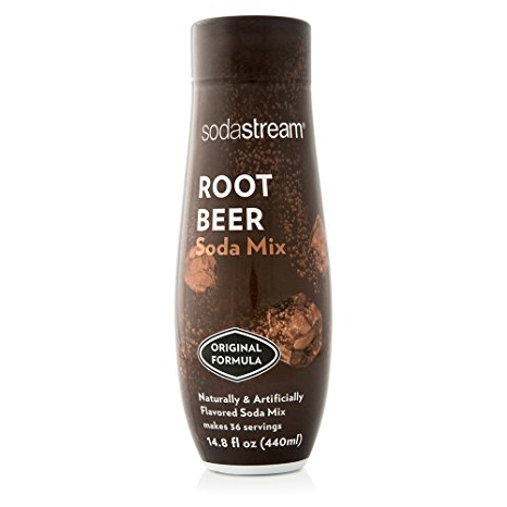 SodaStream Root Beer Syrup, 14.9 Fluid Ounce