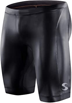 Synergy Triathlon Wetsuit Buoyancy Shorts Men's EpicSpeed Neoprene Shorts for Open Water Swimming