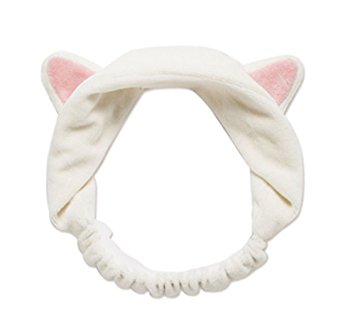 Amagg Hair Accessories Hairband with Lovely Cat Ears,Best Makeup Headband Tool for Women