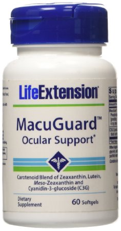 Life Extension - MacuGuard Ocular Support  60 softgels