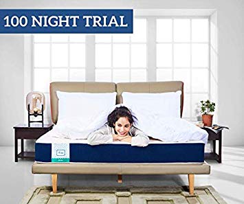 Flo Ortho High Resilience   Proprietary Responsive Foam Mattress, 75x48x6 Inches (Double)
