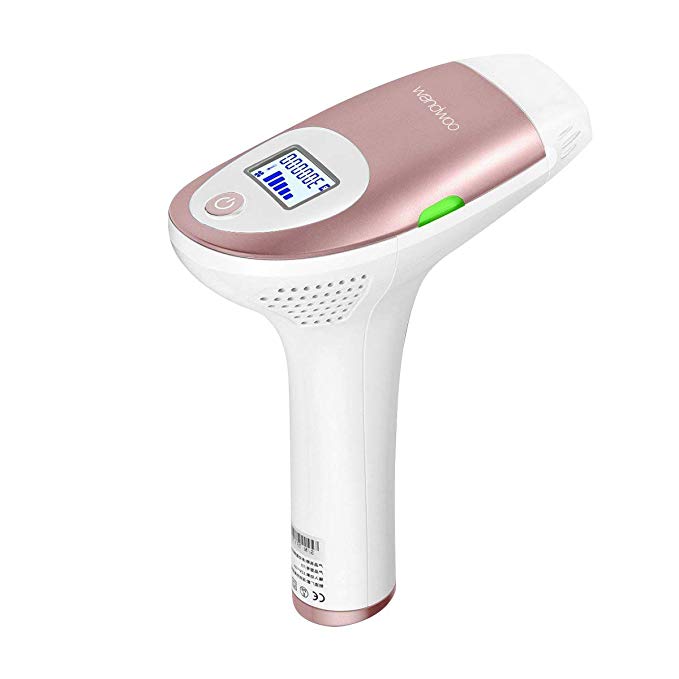 IPL Facial Hair Removal For Women Permanent, Wandwoo Body Painless Hair Remover for Women and Men, 300,000 Flashes Epilator for Women With MLAY (HR)