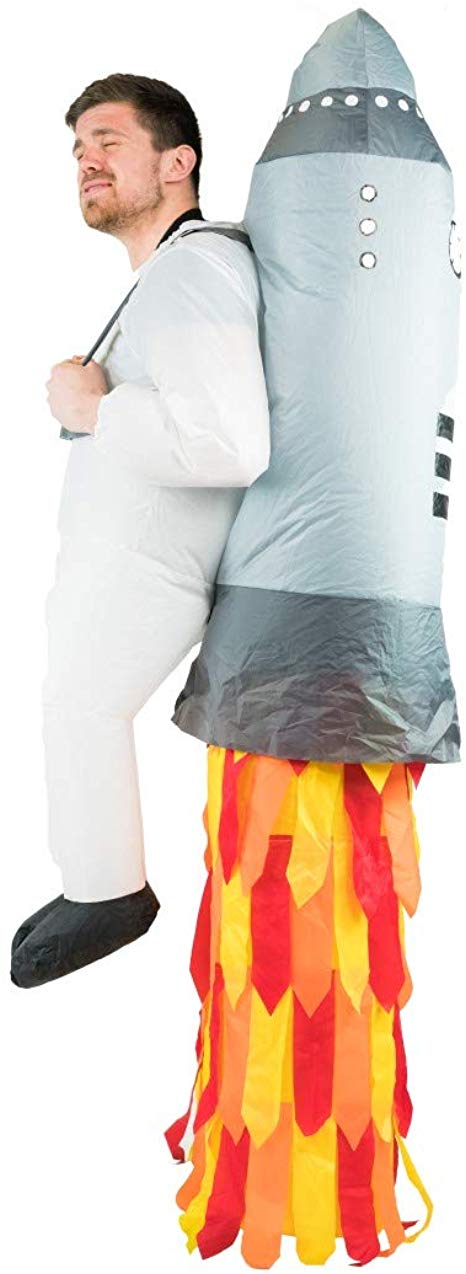 Bodysocks Adult Inflatable Jetpack Fancy Dress Costume