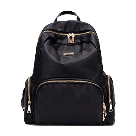 YNIQUE Water Resistant Nylon Backpacks Casual Dackpacks