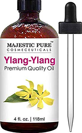 Majestic Pure Ylang Ylang Oil, Premium Quality, 4 fl. oz.