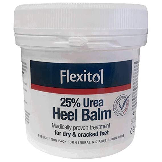 Flexitol Heel Balm 500g - Tub & Lid Seal - No Blockage