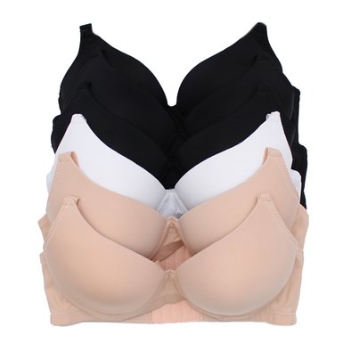 Youmita 6 Pack PLUS SIZE PUSH UP BRAS, D AND DD CUP BRAS
