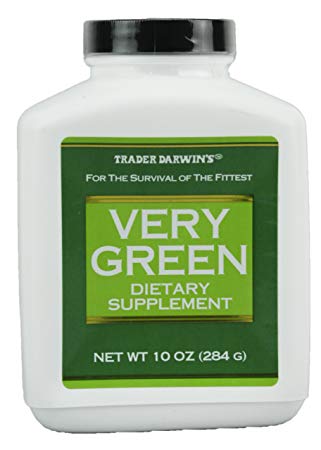 Trader Darwin's Very Green Dietary Supplement Powder, 10oz (284g) by Trader Joe's by Trader Joe's