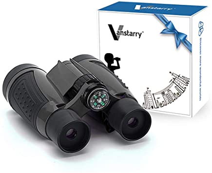 Vanstarry Compact Binoculars for Kids Bird Watching Hiking Camping