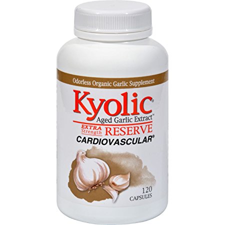 Kyolic Aged Garlic Extract Cardiovascular Extra Strength Reserve - 120 Capsules