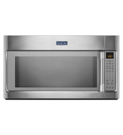 1.9 Cu. Ft. 1600 Watts Over-the-Range Microwave with EvenAir Convection Finish: Stainless Steel