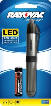 Rayovac Value Bright 3 Lumen LED Pen Light with Battery (BRSLEDPEN-B