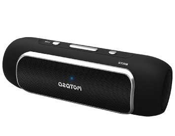 AZATOM Storm - Powerful Bluetooth 4.0 speaker - Unique Design with NFC   High Quality 24 Watt Speaker - Upto 20hrs playtime - Black