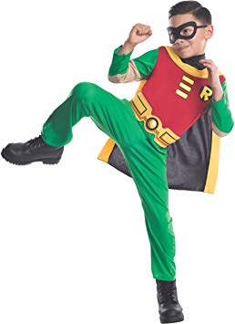 Teen Titans Child's Robin Costume, Medium