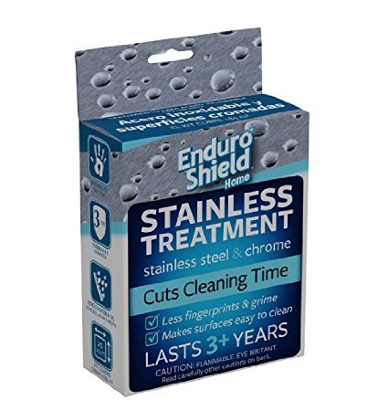 EnduroShield Home Stainless Steel Treatment Kit for Fridges and Appliances - Creates an Easy Wipe Surface for 3 Years