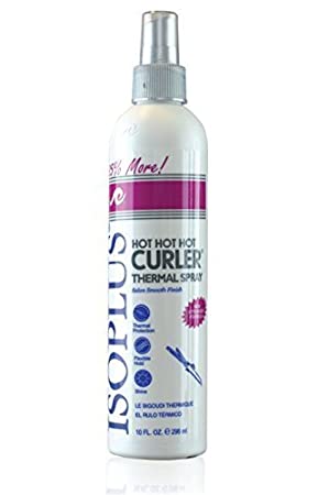 ISOPLUS Hot Hot Curler Thermal Styler Spray 10 oz