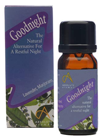 Absolute Aromas Goodnight Sleep Essential Oil 10ml with Lavender, Geranium, Bergamot and Marjoram - The Natural Alternative for a Restful Night