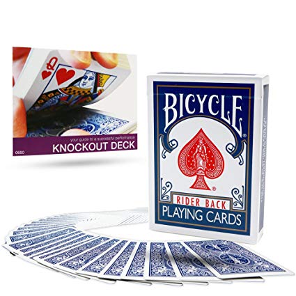 Magic Makers Bicycle Knockout Deck - Includes Instructional Guide