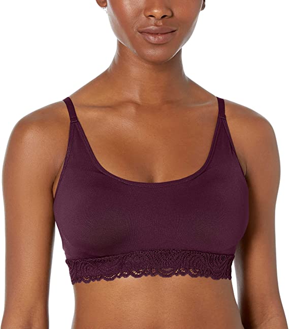 Amazon Brand - Mae Women's Scoopneck Bralette (for A-C cups)