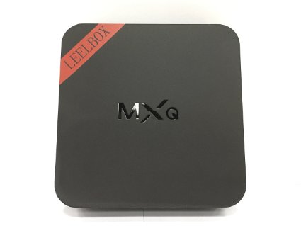 leelbox MXQ Android TV Box Amlogic S805 Quad Core Smart TV 1G8G HDMI OTG RJ45 USB H265HEVC 1080P kodi Preloaded6529365293BLACK