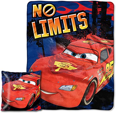 The Northwest Company Pixar Cars "Limitless" Pillow and Throw 2 pieces Blanket Set