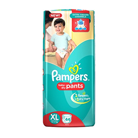 Pampers Extra Large Size Diapers Pants (44 Count)