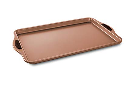 Nordic Ware 48043 Freshly Baked Cookie Sheet, 10" x 15", Copper