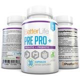PreProPlus Prebiotics And Probiotics in One Bottle, Patented De111 And PreforPro Clinically Proven To Ensure Each Live Organism Truly Works In Your Gut (3 Bottles)