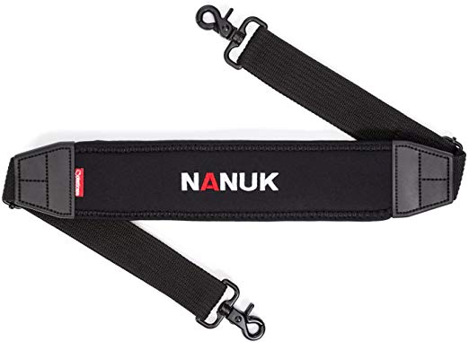 Nanuk Neoprene Adjustable Shoulder Strap with Closed AirCell Cushioning for Cases and Messenger Bags and Briefcases - Made in Canada