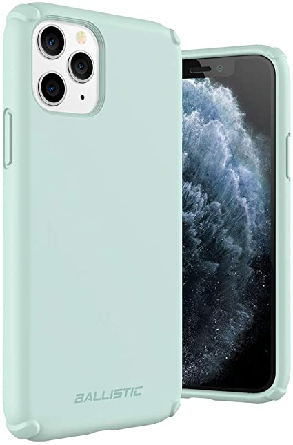 Ballistic iPhone 11 Pro Max Liquid Silicone Case, Gel Rubber Full Body Protection Shockproof Case for iPhone 11 Pro Max 6.5'- Teal